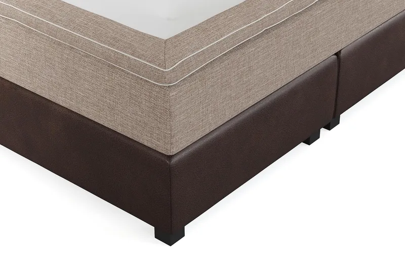 Cuba Kontinentalsäng 160x200 - (+Fler val) Beige/Brun - Products - Möbler - Säng - Kontinentalsäng