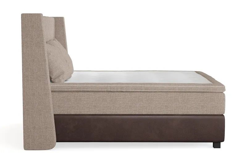 Cuba Kontinentalsäng 180x200 - (+Fler val) Beige/Brun - Products - Möbler - Säng - Kontinentalsäng