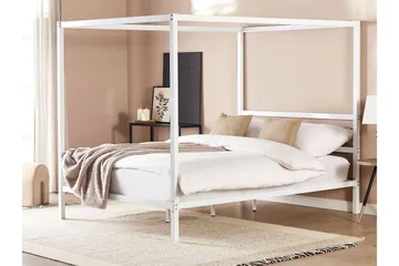 Denaya Himmelsäng 160x200 cm - Vit - Products - Möbler - Säng - Himmelsäng