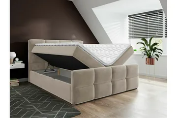 Derry Sängram 180x200 cm Dark grey - Products - Möbler - Säng - Sängram & sängstomme