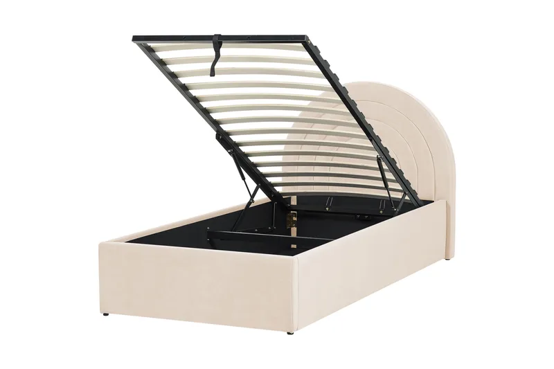 Diantha Sängram 90x200 cm - Beige - Products - Möbler - Säng - Säng med förvaring