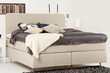 Dolly Kontinentalsäng 180x200 cm - Beige - Products - Möbler - Säng - Kontinentalsäng