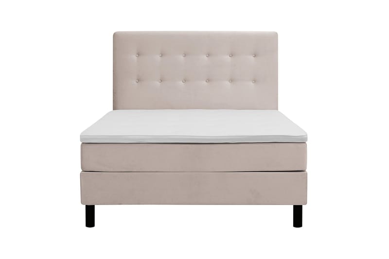 Dream Komplett Sängpaket 120x200 cm Knappar - Beige - Products - Möbler - Säng - Kontinentalsäng