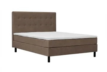 Dream Komplett Sängpaket 150x200 cm Knappar - Brun - Products - Möbler - Säng - Kontinentalsäng