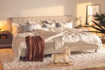 Ella Familjesäng 280x210  cm - (+Fler val) Beige - Products - Möbler - Säng - Kontinentalsäng