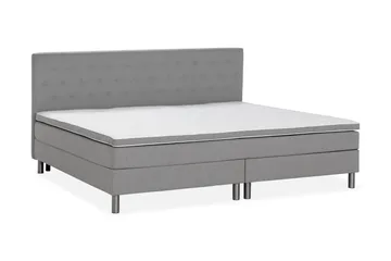 Ella Familjesäng Sängpaket 240x210  cm - (+Fler val) Ljusgrå - Products - Möbler - Säng - Kontinentalsäng