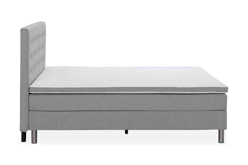 Ella Familjesäng Sängpaket 240x210  cm - (+Fler val) Ljusgrå - Products - Möbler - Säng - Kontinentalsäng