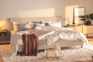 Ella Familjesäng Sängpaket 280x200  cm - (+Fler val) Beige - Products - Möbler - Säng - Kontinentalsäng
