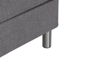 Ella Familjesäng Sängpaket 280x200  cm - (+Fler val) Mörkgrå - Products - Möbler - Säng - Kontinentalsäng
