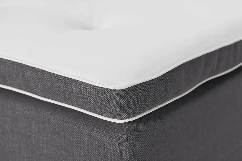 Ella Familjesäng Sängpaket 280x200  cm - (+Fler val) Mörkgrå - Products - Möbler - Säng - Kontinentalsäng