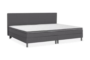 Ella Familjesäng Sängpaket 280x200  cm - (+Fler val) Mörkgrå - Products - Möbler - Säng - Kontinentalsäng