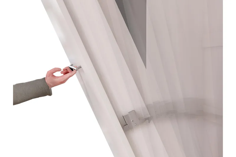 Rauk Sängskåp 215x46 cm - Grå - Products - Möbler - Säng - Gästsäng & extrasäng - Sängskåp