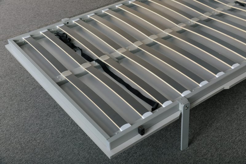 Sängskåp grå - 120x200 cm - Compact living - Grå matt - Products - Möbler - Säng - Gästsäng & extrasäng - Utdragssäng