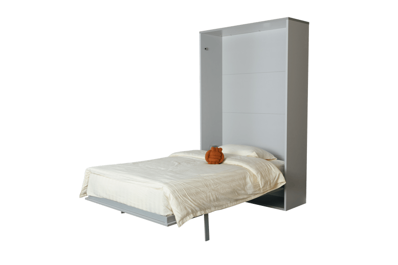 Sängskåp grå - 120x200 cm - Compact living - Grå matt - Products - Möbler - Säng - Gästsäng & extrasäng - Utdragssäng