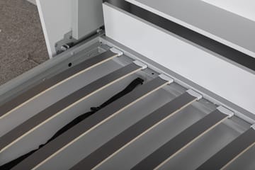 Sängskåp grå - 140x200 cm - Compact living - Grå matt - Products - Möbler - Säng - Gästsäng & extrasäng - Utdragssäng