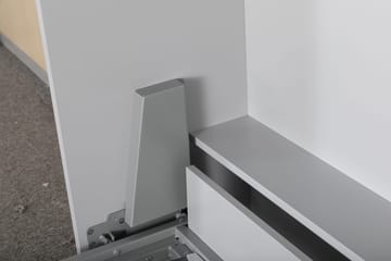 Sängskåp grå - 140x200 cm - Compact living - Grå matt - Products - Möbler - Säng - Gästsäng & extrasäng - Utdragssäng