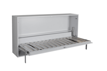 Sängskåp grå - 90x200 cm - Compact living - Grå matt - Products - Möbler - Säng - Gästsäng & extrasäng - Utdragssäng