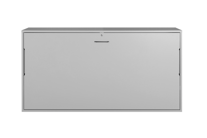 Sängskåp grå - 90x200 cm - Compact living - Grå matt - Products - Möbler - Säng - Gästsäng & extrasäng - Utdragssäng