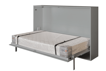 Sängskåp grå - 90x200 cm - Compact living - Grå matt - Products - Möbler - Säng - Gästsäng & extrasäng - Utdragssäng