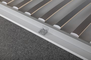 Sängskåp grå - 90x200 cm - Compact living - Grå matt - Products - Möbler - Säng - Gästsäng & extrasäng - Utdragssäng