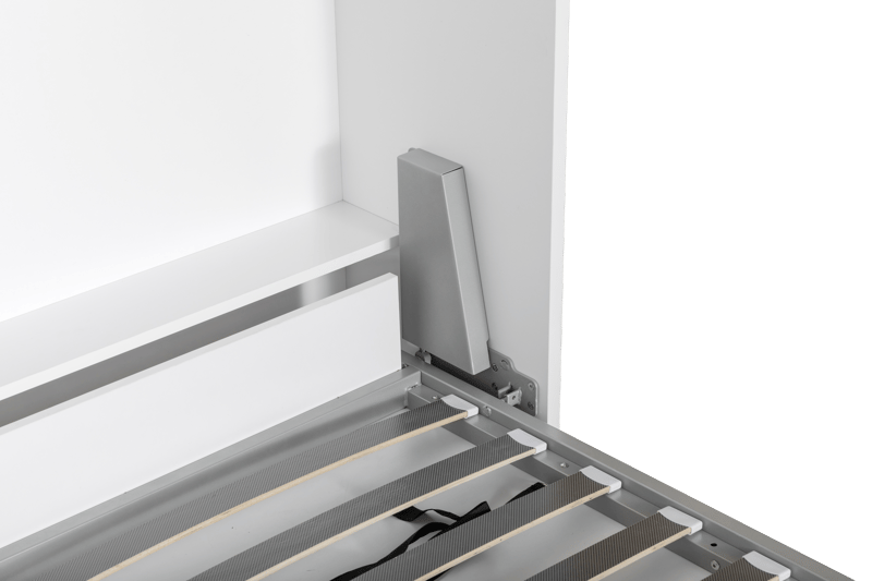 Sängskåp vit - 120x200 cm - Compact living - Vit matt - Products - Möbler - Säng - Gästsäng & extrasäng - Utdragssäng