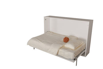 Sängskåp vit - 90x200 cm - Compact living - Vit matt - Products - Möbler - Säng - Gästsäng & extrasäng - Utdragssäng