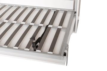 Sängskåp vit - 90x200 cm - Compact living - Vit matt - Products - Möbler - Säng - Gästsäng & extrasäng - Utdragssäng