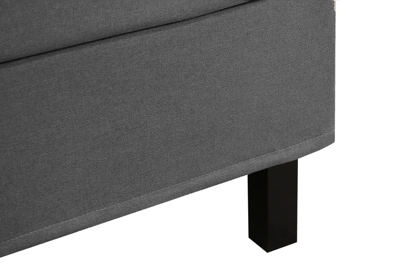Hilton Komplett Sängpaket 160x200 cm Kontinentalsäng med diamant sänggavel - Grå - Products - Möbler - Säng - Kontinentalsäng