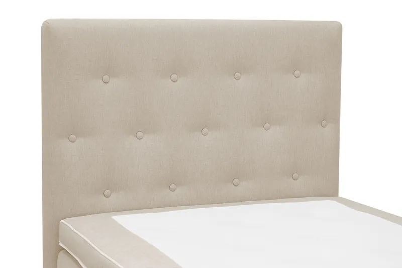 Hilton Plus Komplett Sängpaket med Förvaring 90x200 cm - Beige - Products - Möbler - Säng - Enkelsäng