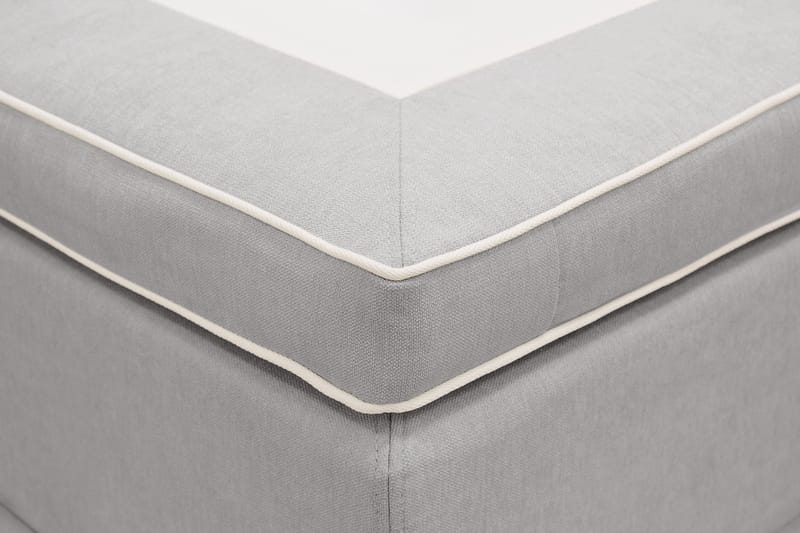HVILA Lyx Kontinentalsäng 160x200 cm - Grå - Products - Möbler - Säng - Kontinentalsäng