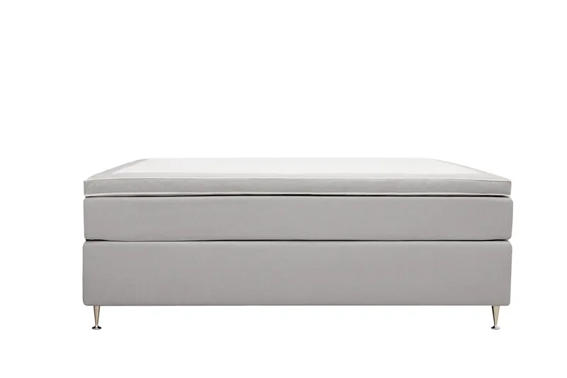 HVILA Lyx Kontinentalsäng 160x200 cm - Grå - Products - Möbler - Säng - Kontinentalsäng