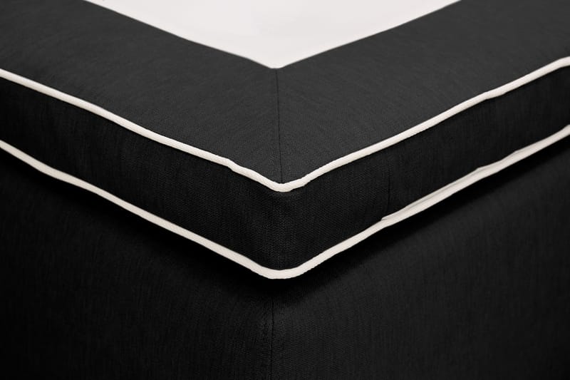 HVILA Plus Kontinentalsäng med Förvaring 140x200 cm - Antracit - Products - Möbler - Säng - Enkelsäng