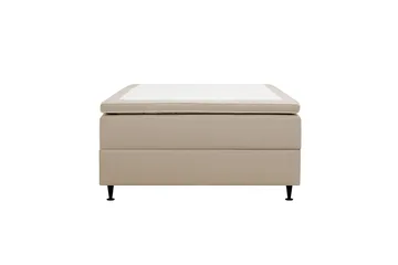 HVILA Plus Kontinentalsäng med Förvaring 120x200 cm, Beige