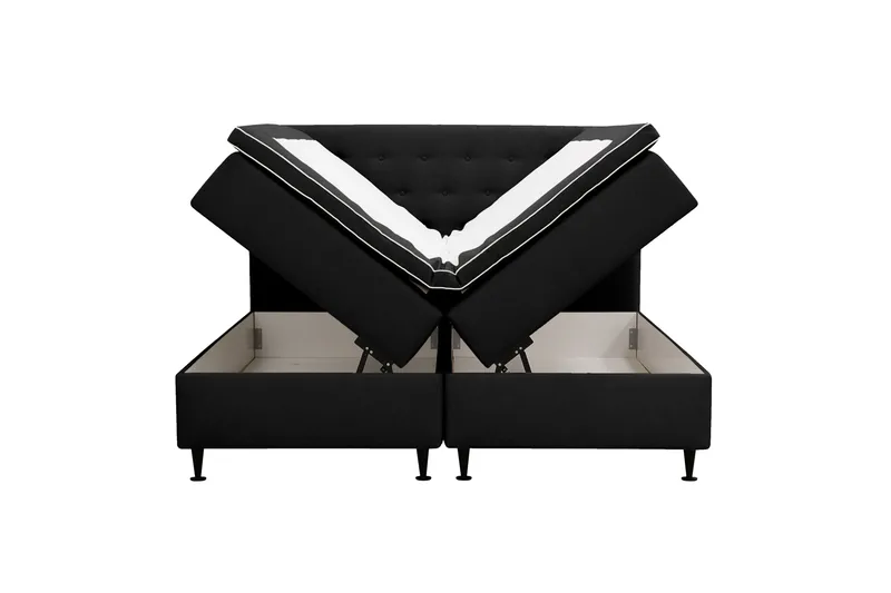 HVILA Plus Komplett Sängpaket med Förvaring 180x200 cm - Antracit - Products - Möbler - Säng - Enkelsäng