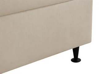 HVILA Plus Kontinentalsäng med Förvaring 120x200 cm - Beige - Products - Möbler - Säng - Enkelsäng