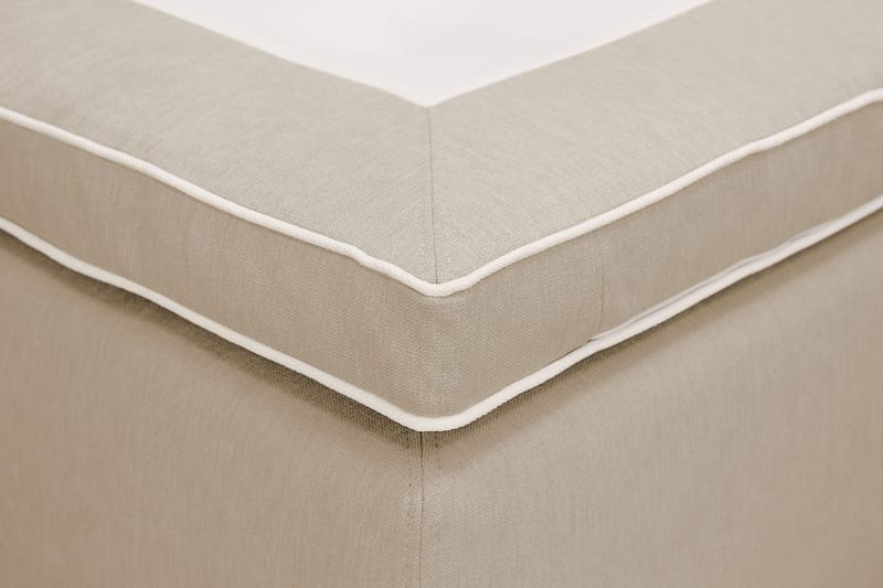 HVILA Plus Kontinentalsäng med Förvaring 120x200 cm - Beige - Products - Möbler - Säng - Enkelsäng
