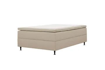 HVILA Plus Kontinentalsäng med Förvaring 120x200 cm - Beige - Products - Möbler - Säng - Enkelsäng