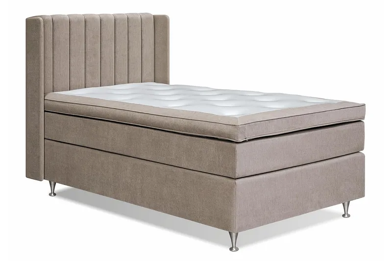 Joluma Sängpaket Fast 120x200 cm - (+Fler val) 120x200 cm Beige - Products - Möbler - Säng - Enkelsäng