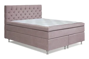 Joluma Sängpaket Fast/Medium 160x200 cm - (+Fler val) 160x200 cm Vintagerose - Products - Möbler - Säng - Kontinentalsäng