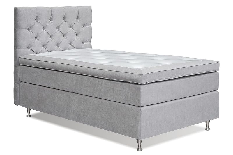 Joluma Sängpaket Medium 120x200 cm - (+Fler val) 120x200 cm Ljusgrå - Products - Möbler - Säng - Kontinentalsäng
