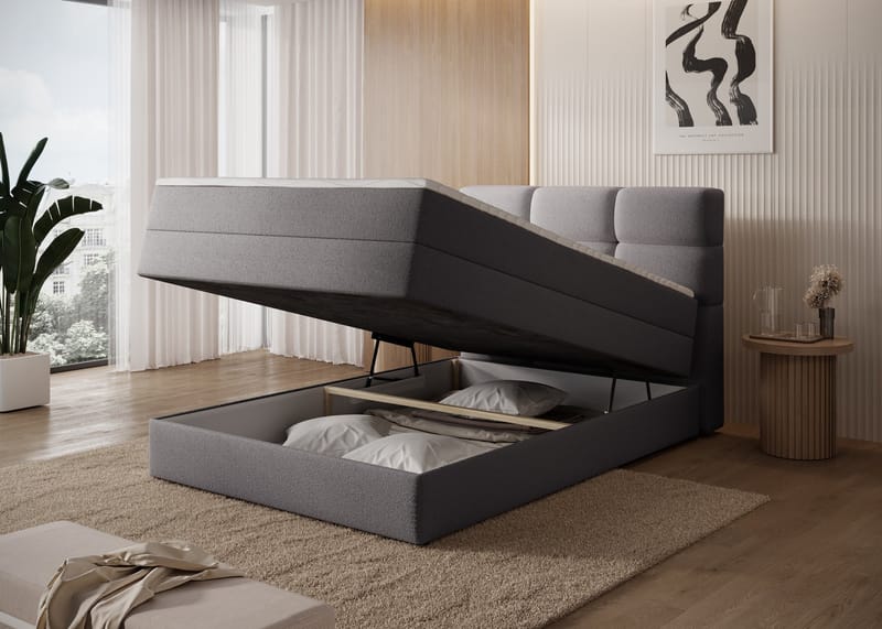 Kasped Sängpaket Kontinentalsäng med förvaring 140x200 cm - Paolli 04 - Products - Möbler - Säng - Säng med förvaring