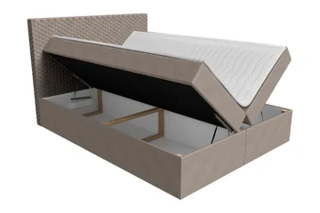 Laargard / Cosmo Sängpaket Kontinentalsäng 160x200 cm - Blå - Products - Möbler - Säng - Komplett sängpaket