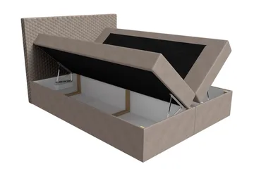 Laargard Kontinentalsäng medFörvaring 180x200 - Rosa - Products - Möbler - Säng - Säng med förvaring