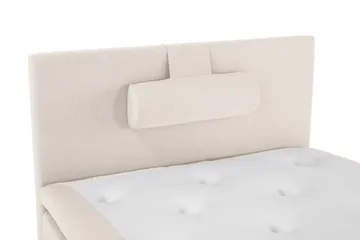 Lucky Komplett Sängpaket 120x200 Latex Slät Sänggavel - Nackkudde Stor Beige - Products - Möbler - Säng - Enkelsäng