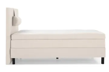 Lucky Komplett Sängpaket 120x200 Latex Slät Sänggavel - Nackkudde Stor Beige - Products - Möbler - Säng - Enkelsäng