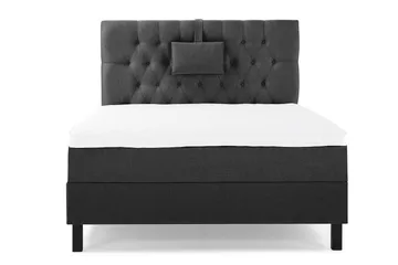 Lucky Diamant Sänggavel 120 cm - Svart/Grå