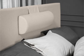 Lucky Komplett Sängpaket 120x200 Polyeter Slät Sänggavel - Nackkudde Stor Beige - Products - Möbler - Säng - Enkelsäng