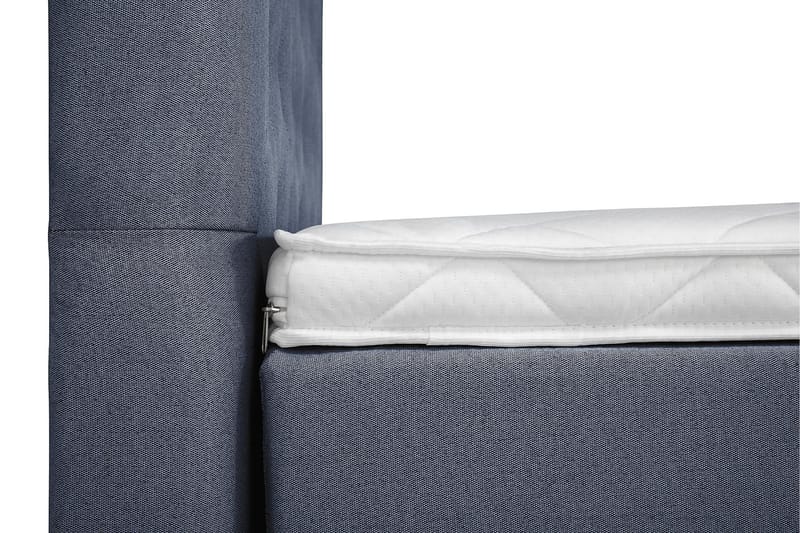 Lucky Komplett Sängpaket 180x200 Skum Diamant Sänggavel - Mörkblå - Products - Möbler - Säng - Kontinentalsäng