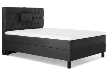 Lucky Kontinentalsäng 120x200Skum - Svart/Grå - Products - Möbler - Säng - Enkelsäng