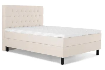 Lucky Kontinentalsäng 140x200 cm - Beige - Products - Möbler - Säng - Kontinentalsäng